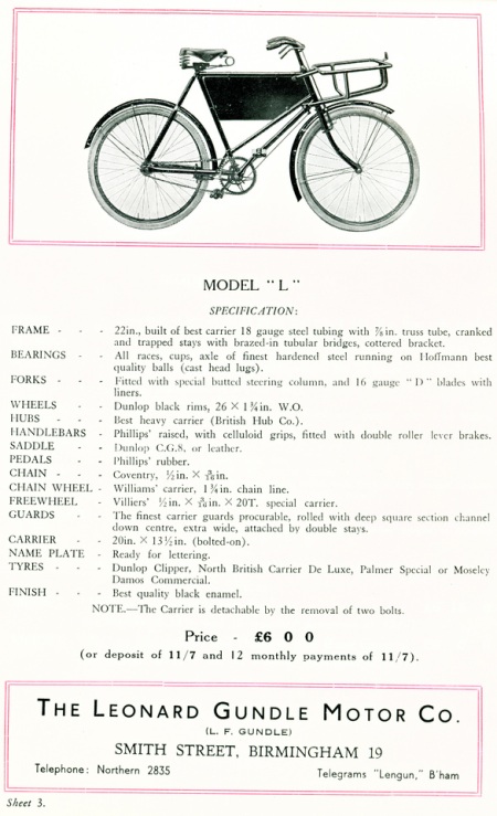 Leonard Gundle Cycle