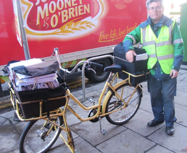 An Post delivery bicycle Ireland