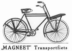 Magneet transportfiets