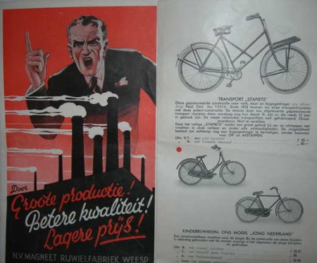 Brochure stafiets van Magneet