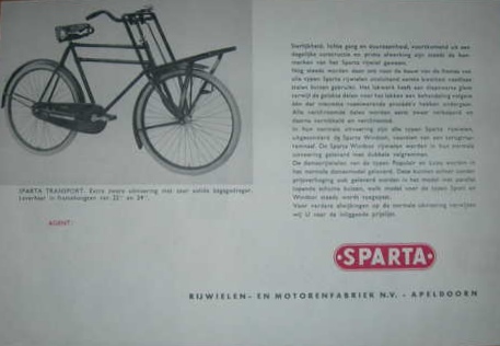 Sparta transportfiets