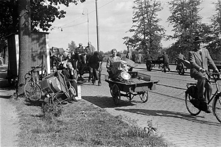 Evacuatie met bakfiets