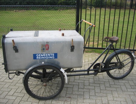 Bakfiets gemeentereiniging