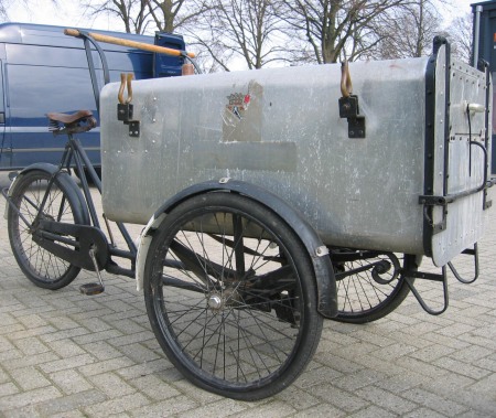 Bakfiets gemeentereiniging