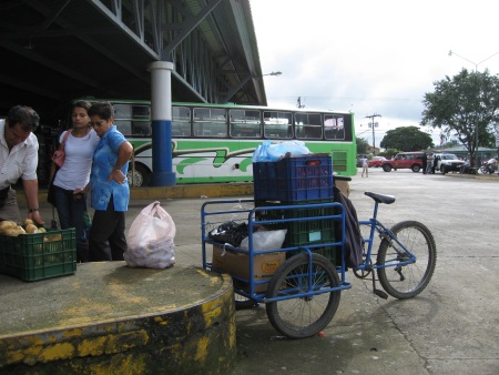 Bakfiets in San Isidro