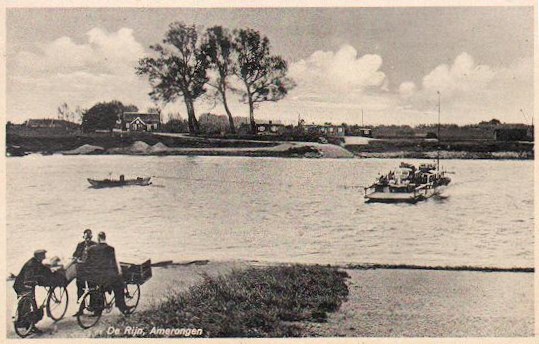 Veerpont Lammert, Wouter, Driekus van Diermen Eck en Wiel