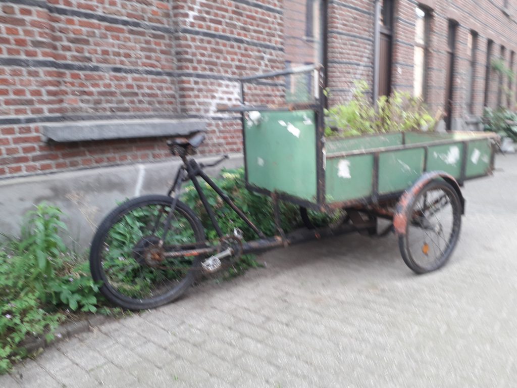 Ombouw oude bakfiets –